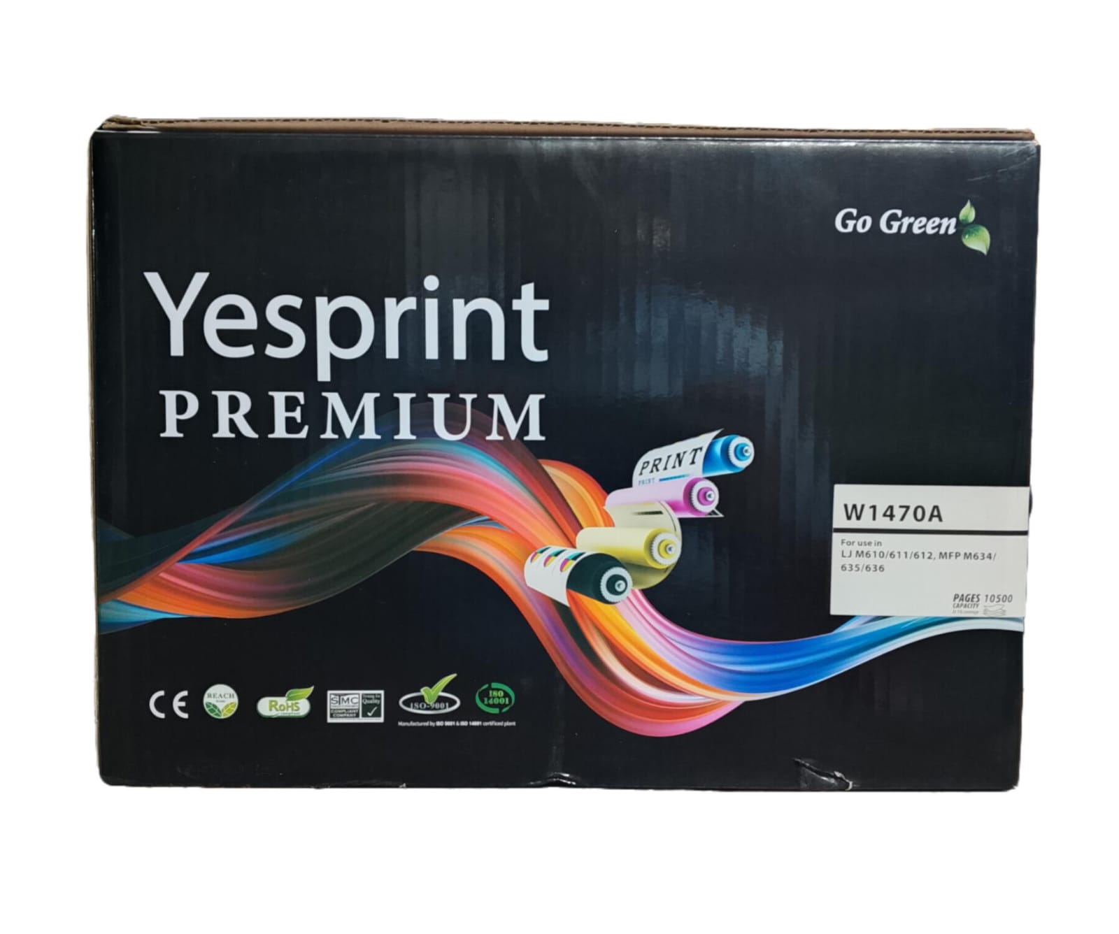 Yesprint W1470A (Without Chip) Black Laser Toner Cartridge