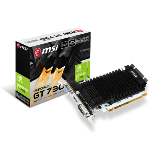 MSI GeForce GT 730 2GB DDR3 Graphics Card