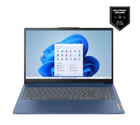 Lenovo IdeaPad Slim 3 15IRU8 Core i3 13th Gen 15.6" FHD Laptop Abyss Blue
